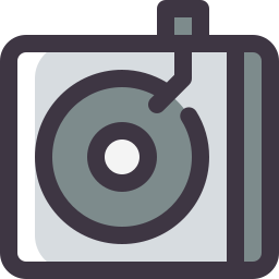 Vinyl player icon