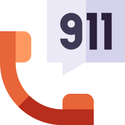 llamada al 911 icono