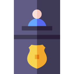 Идентификация полиции иконка