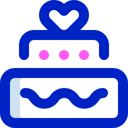 Wedding cake icon