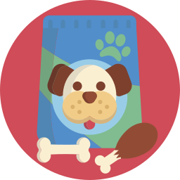 Dog food icon