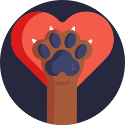 Paw print icon