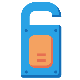 Door hanger icon