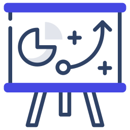 plan stratégique Icône