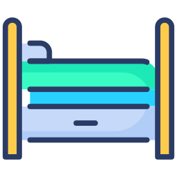 Trundle bed icon