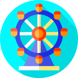 Ferris wheel icon