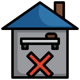 No house icon