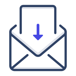 メール受信 icon
