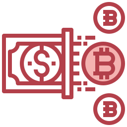 Money exchange icon