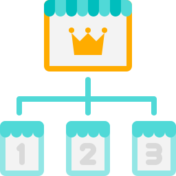 distribution Icône