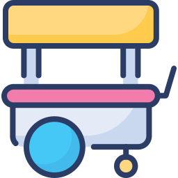 Food stall icon