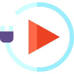 conecta y reproduce icono