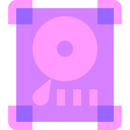 Hard disk icon