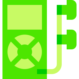 reproductor de mp3 icono