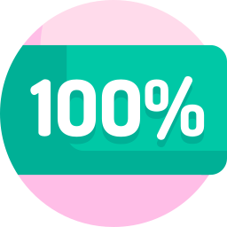 100 percent ikona
