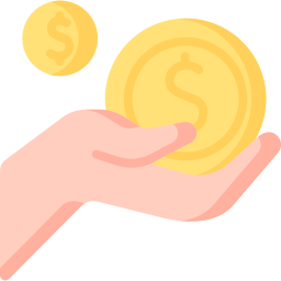 Give money icon