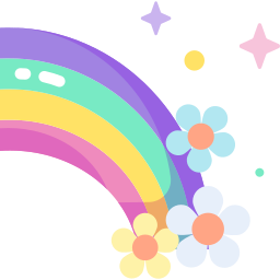 regenboog icoon