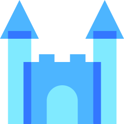 Sand castle icon