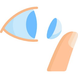 Contact lens icon