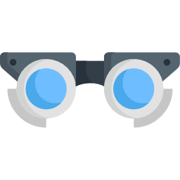 Testing glasses icon