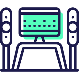 Home theater icon