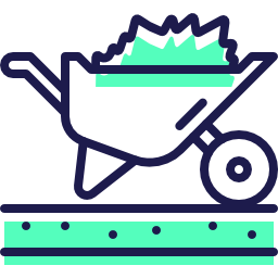 Wheelbarrow icon