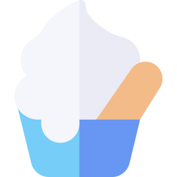 Ice cream cup icon