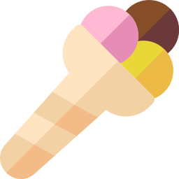 cucurucho de helado icono