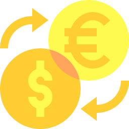 Money exchange icon