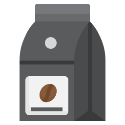 Coffee bag icon