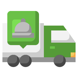 Food delivery icon