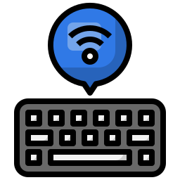 draadloos toetsenbord icoon
