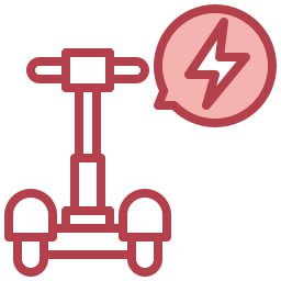 Электроскутер иконка