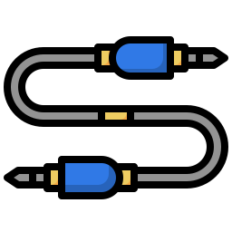 Звуковой кабель иконка
