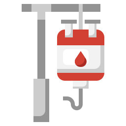 transfuzja krwi ikona