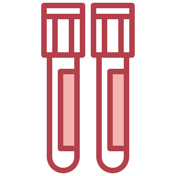 tubo del sangue icona