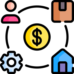 Value chain icon