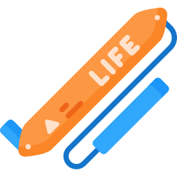 Rescue tube icon