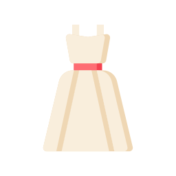 Wedding dress icon