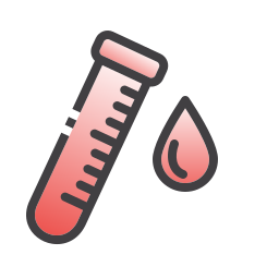 Blood test icon