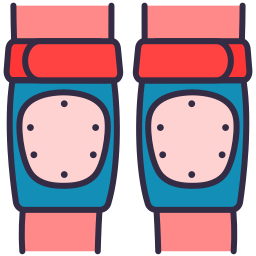 Knee pads icon