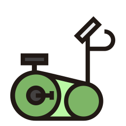 Stationary bike icon