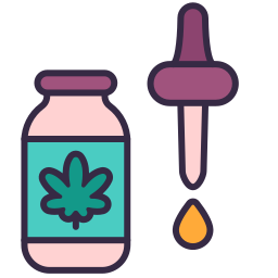 Cannabis oil icon