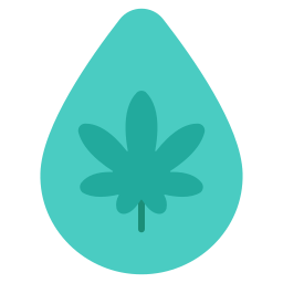 aceite de cannabis icono