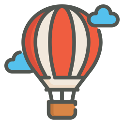 heißluftballon icon