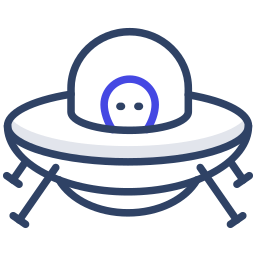 nave alienígena icono