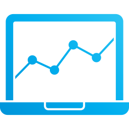 analyses d'audience internet Icône