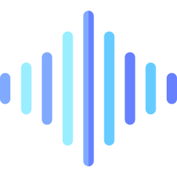 Audio waves icon