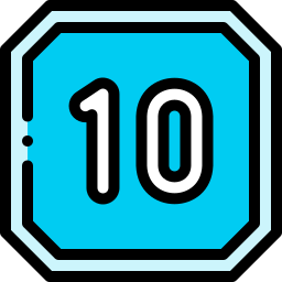 10 icoon