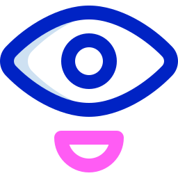 Contact lens icon